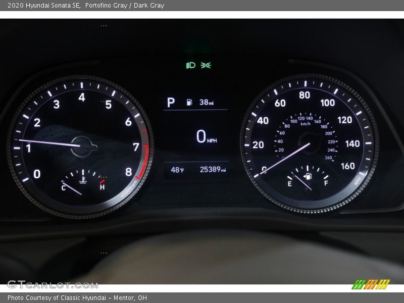 Portofino Gray / Dark Gray 2020 Hyundai Sonata SE