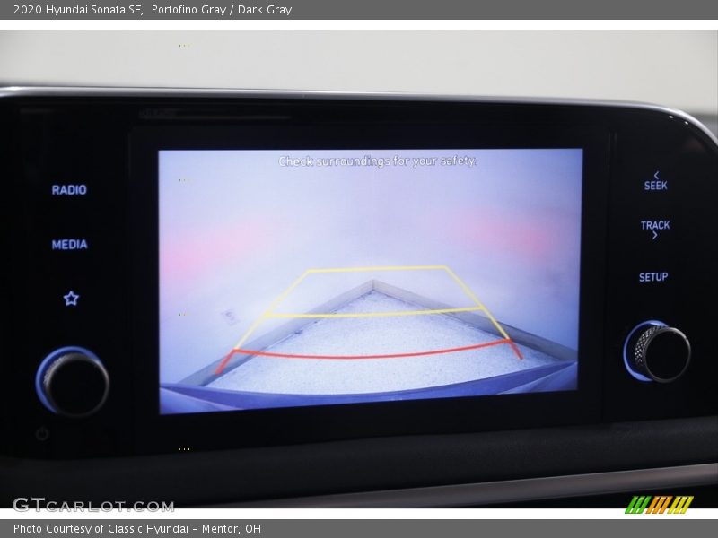 Portofino Gray / Dark Gray 2020 Hyundai Sonata SE