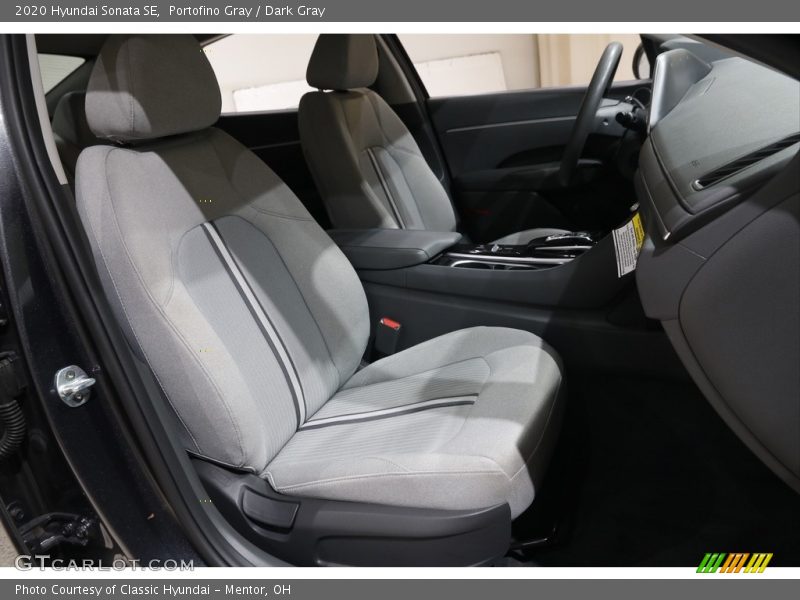 Portofino Gray / Dark Gray 2020 Hyundai Sonata SE