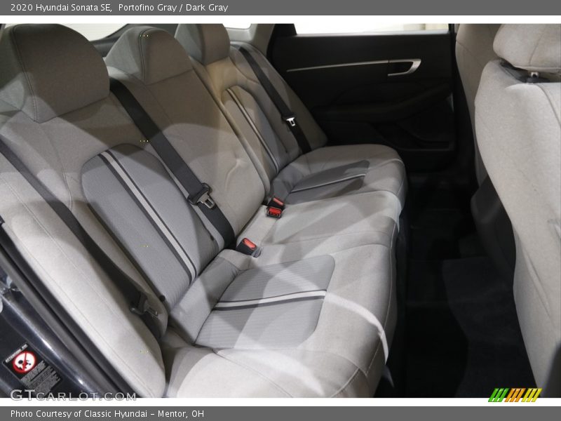 Portofino Gray / Dark Gray 2020 Hyundai Sonata SE