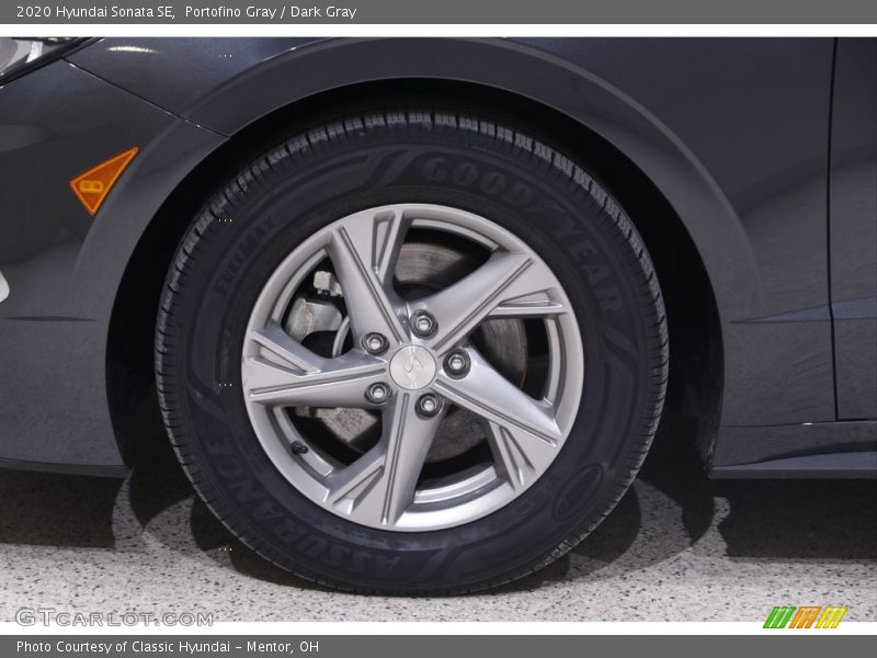Portofino Gray / Dark Gray 2020 Hyundai Sonata SE