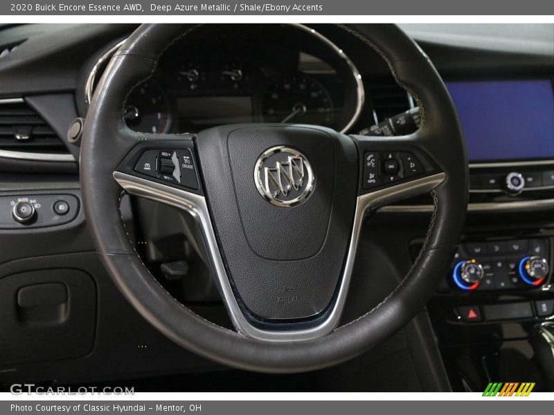 Deep Azure Metallic / Shale/Ebony Accents 2020 Buick Encore Essence AWD