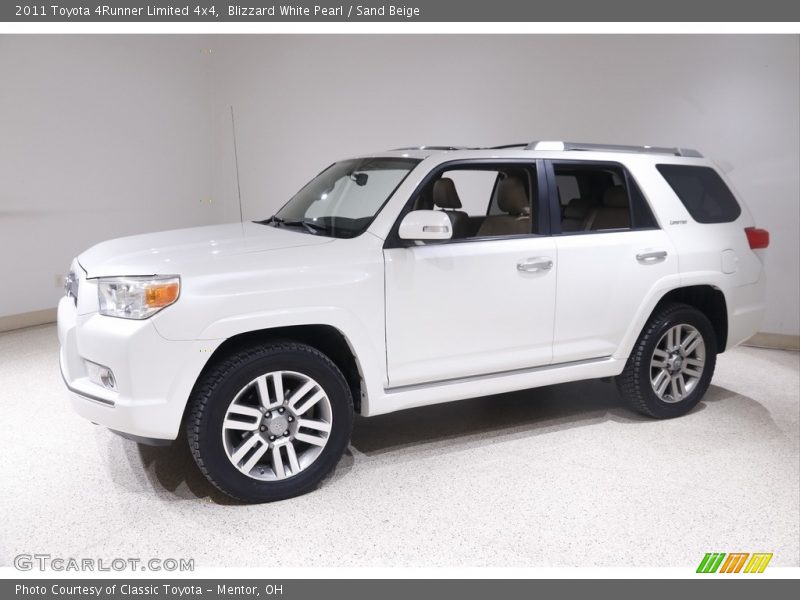 Blizzard White Pearl / Sand Beige 2011 Toyota 4Runner Limited 4x4