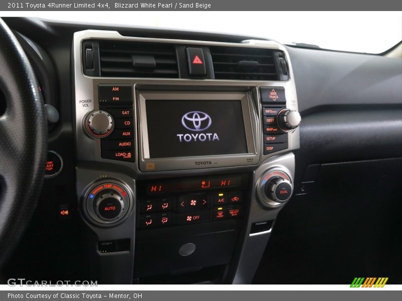 Blizzard White Pearl / Sand Beige 2011 Toyota 4Runner Limited 4x4