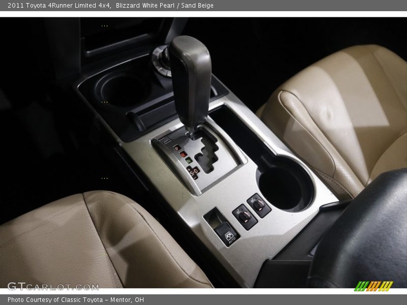Blizzard White Pearl / Sand Beige 2011 Toyota 4Runner Limited 4x4