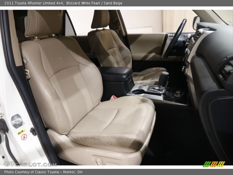 Blizzard White Pearl / Sand Beige 2011 Toyota 4Runner Limited 4x4