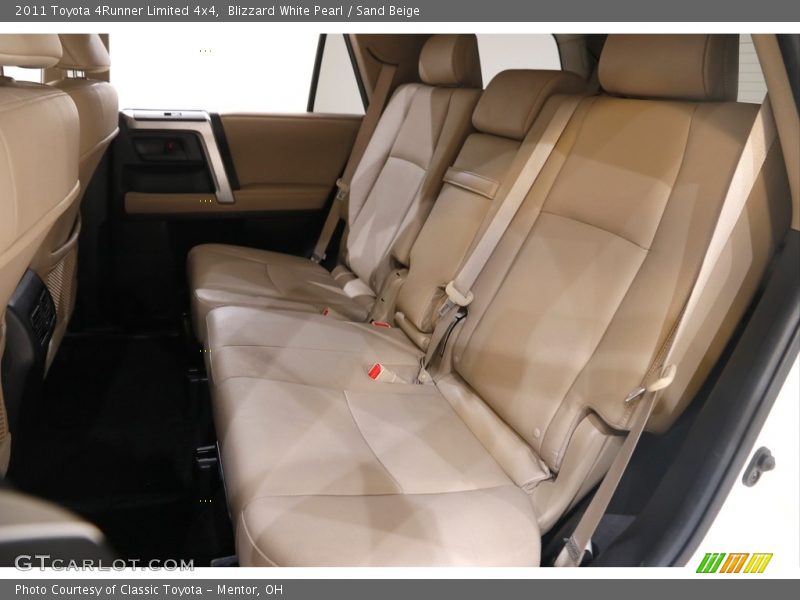 Blizzard White Pearl / Sand Beige 2011 Toyota 4Runner Limited 4x4