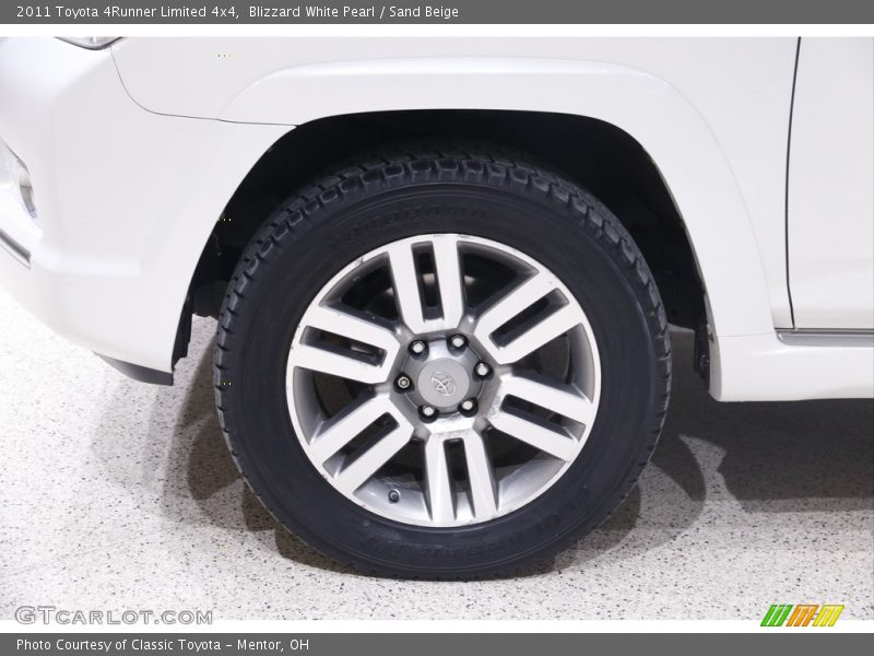 Blizzard White Pearl / Sand Beige 2011 Toyota 4Runner Limited 4x4