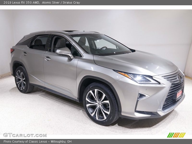 Atomic Silver / Stratus Gray 2019 Lexus RX 350 AWD