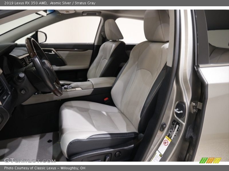 Atomic Silver / Stratus Gray 2019 Lexus RX 350 AWD