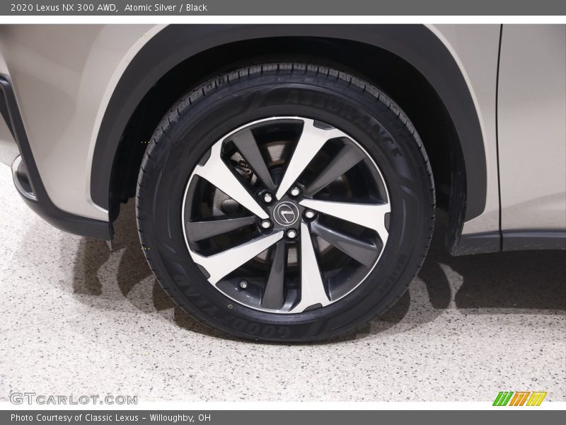 Atomic Silver / Black 2020 Lexus NX 300 AWD