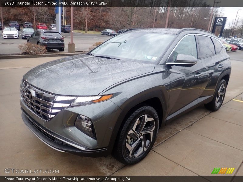 Front 3/4 View of 2023 Tucson Limited AWD