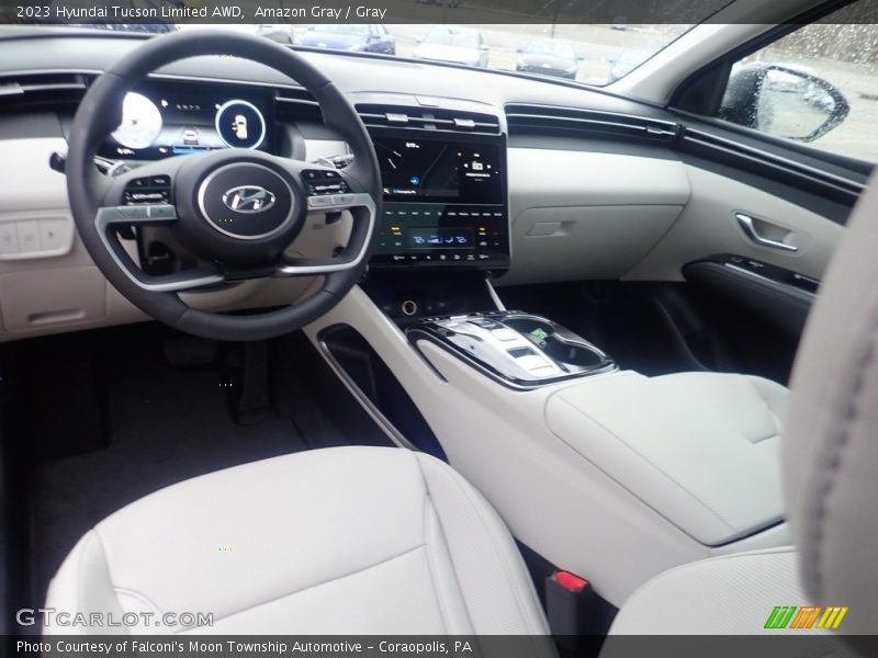 Amazon Gray / Gray 2023 Hyundai Tucson Limited AWD