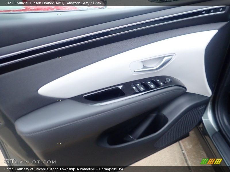 Amazon Gray / Gray 2023 Hyundai Tucson Limited AWD