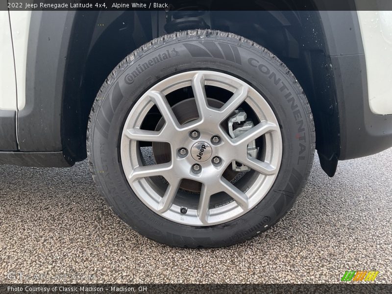Alpine White / Black 2022 Jeep Renegade Latitude 4x4