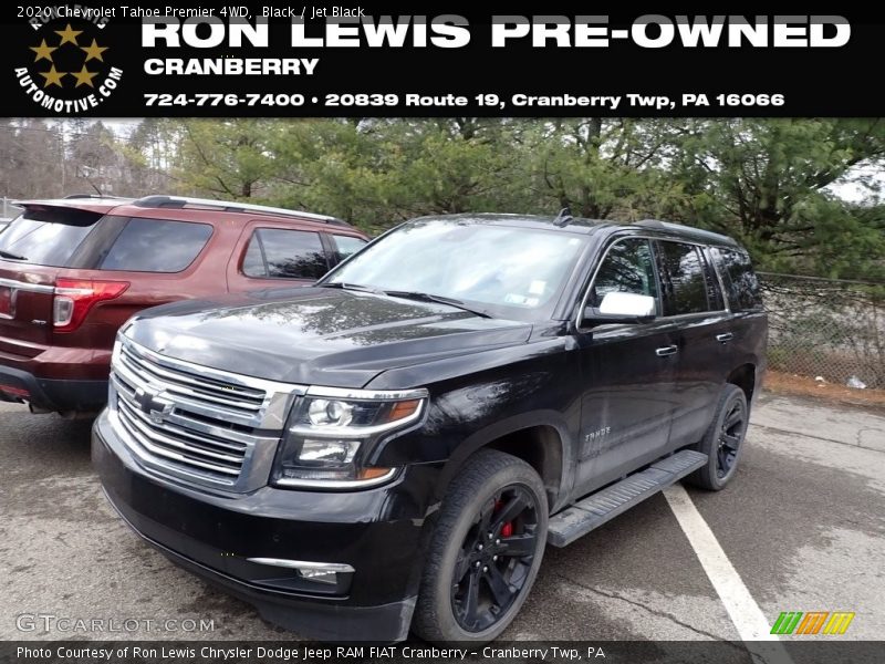 Black / Jet Black 2020 Chevrolet Tahoe Premier 4WD