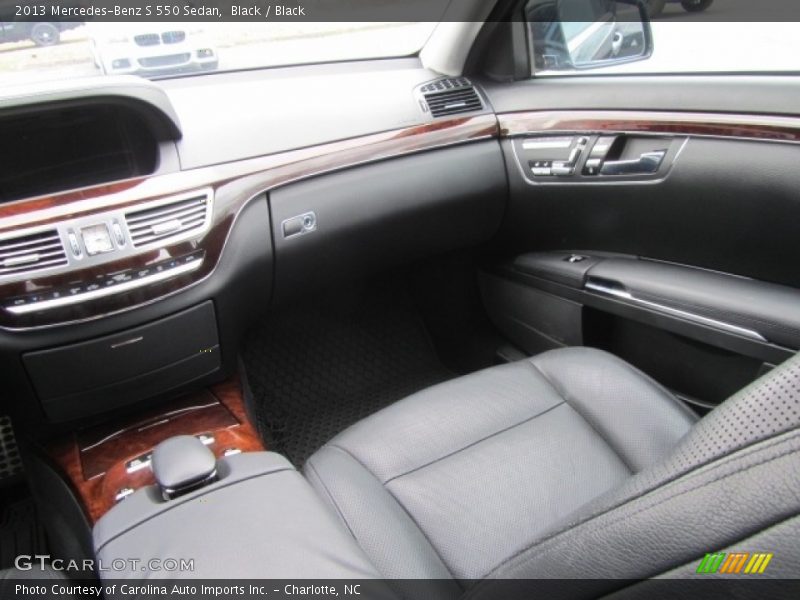 Black / Black 2013 Mercedes-Benz S 550 Sedan