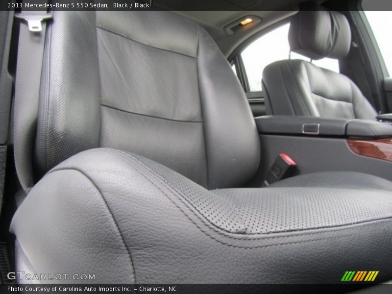 Black / Black 2013 Mercedes-Benz S 550 Sedan