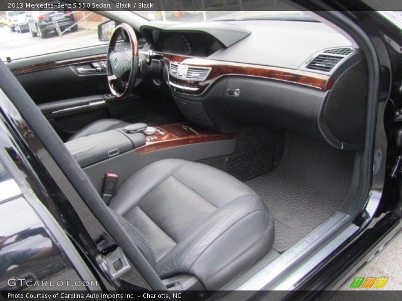 Black / Black 2013 Mercedes-Benz S 550 Sedan