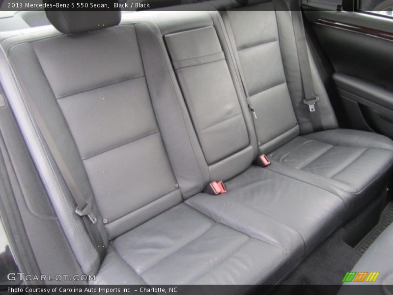 Black / Black 2013 Mercedes-Benz S 550 Sedan