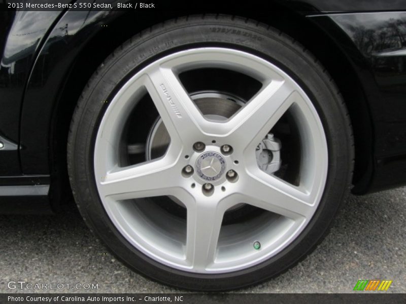 Black / Black 2013 Mercedes-Benz S 550 Sedan