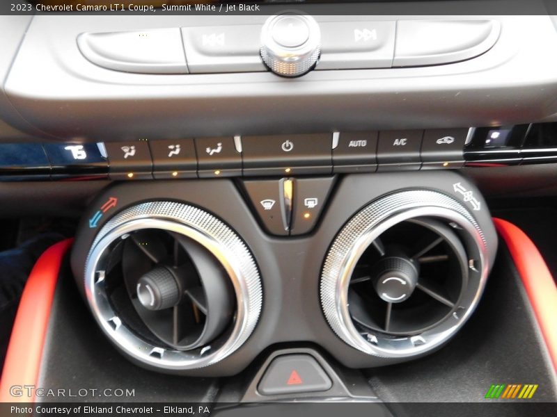 Controls of 2023 Camaro LT1 Coupe