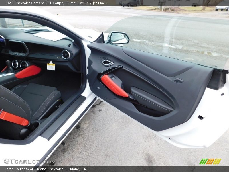 Door Panel of 2023 Camaro LT1 Coupe