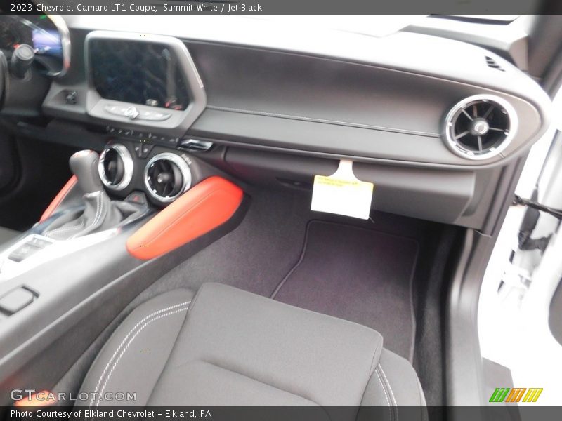 Summit White / Jet Black 2023 Chevrolet Camaro LT1 Coupe