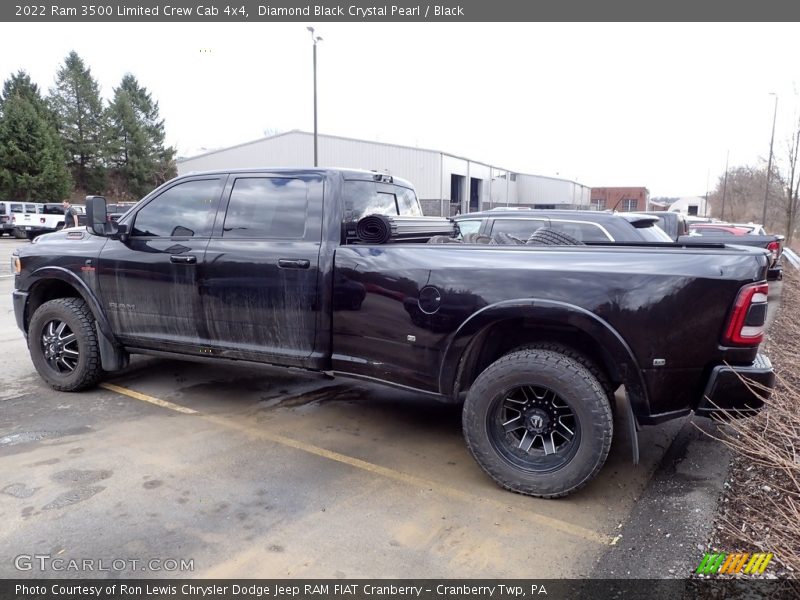 Diamond Black Crystal Pearl / Black 2022 Ram 3500 Limited Crew Cab 4x4