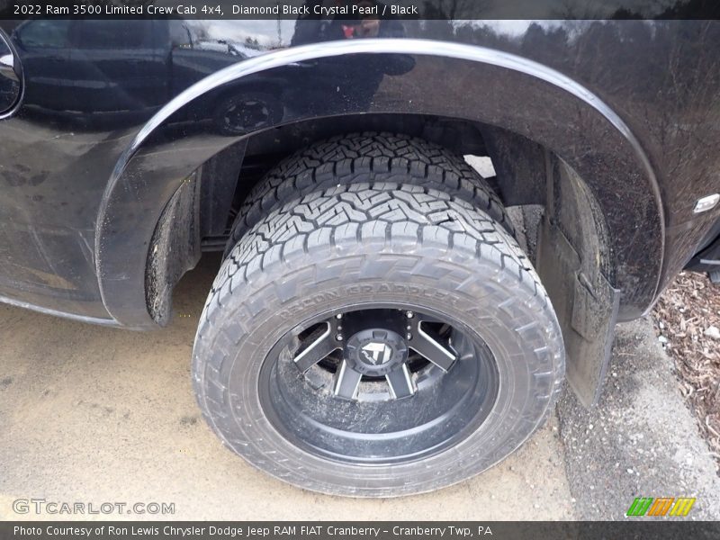 Diamond Black Crystal Pearl / Black 2022 Ram 3500 Limited Crew Cab 4x4