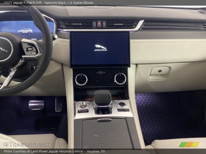 Santorini Black / Lt Oyster/Ebony 2023 Jaguar F-PACE SVR