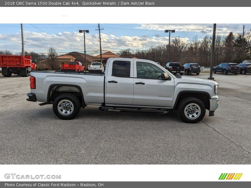  2018 Sierra 1500 Double Cab 4x4 Quicksilver Metallic