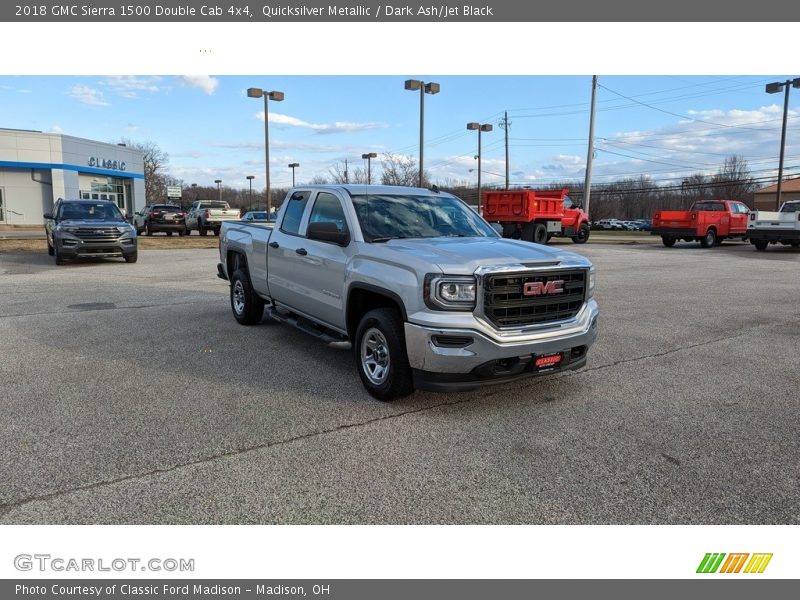 Front 3/4 View of 2018 Sierra 1500 Double Cab 4x4