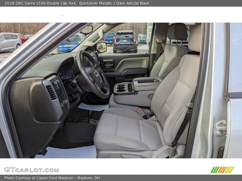 Front Seat of 2018 Sierra 1500 Double Cab 4x4