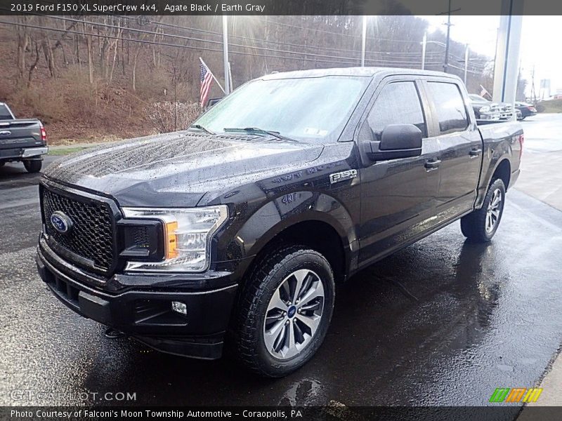 Agate Black / Earth Gray 2019 Ford F150 XL SuperCrew 4x4