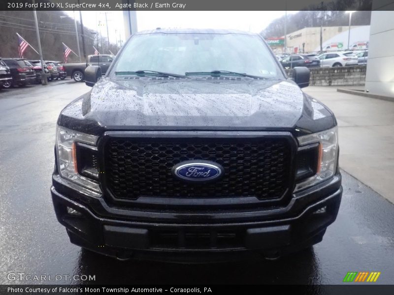 Agate Black / Earth Gray 2019 Ford F150 XL SuperCrew 4x4