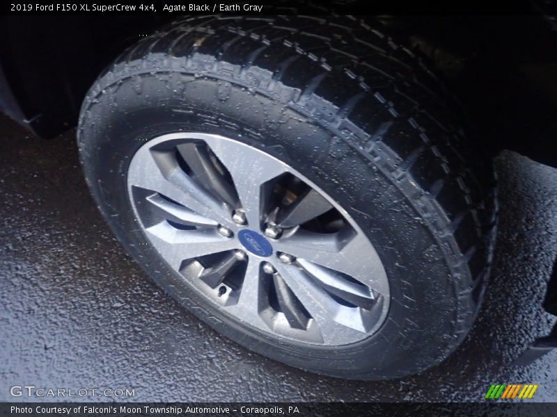 Agate Black / Earth Gray 2019 Ford F150 XL SuperCrew 4x4