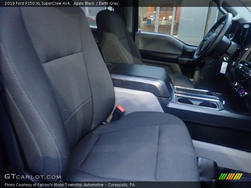 Agate Black / Earth Gray 2019 Ford F150 XL SuperCrew 4x4