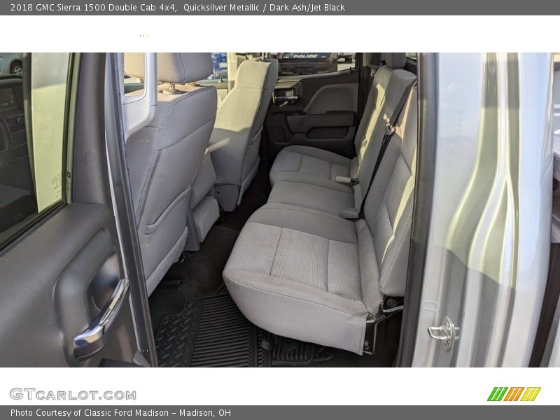 Quicksilver Metallic / Dark Ash/Jet Black 2018 GMC Sierra 1500 Double Cab 4x4