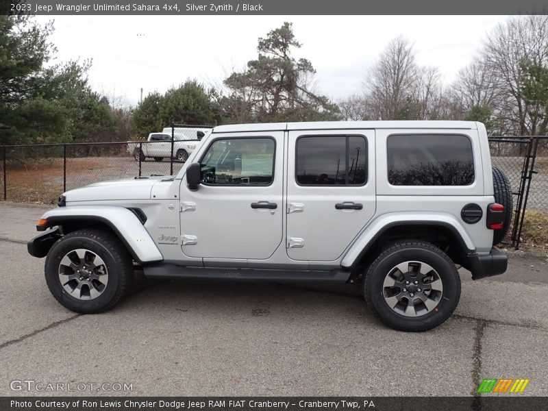 2023 Wrangler Unlimited Sahara 4x4 Silver Zynith