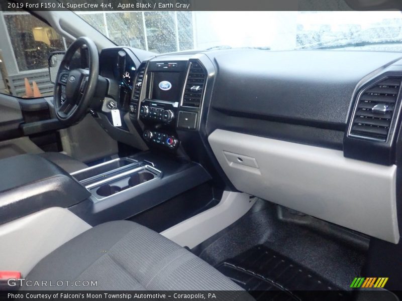 Agate Black / Earth Gray 2019 Ford F150 XL SuperCrew 4x4