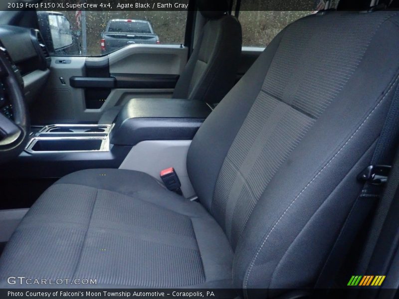 Agate Black / Earth Gray 2019 Ford F150 XL SuperCrew 4x4