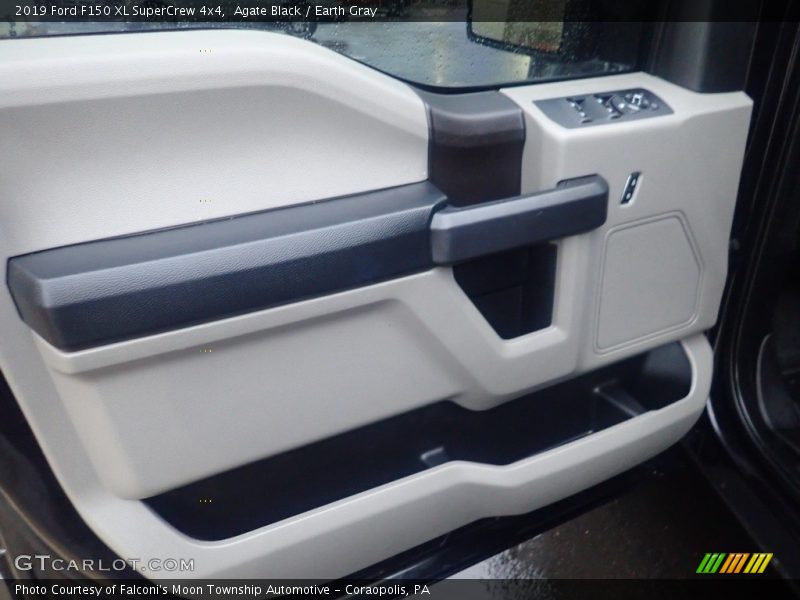 Agate Black / Earth Gray 2019 Ford F150 XL SuperCrew 4x4