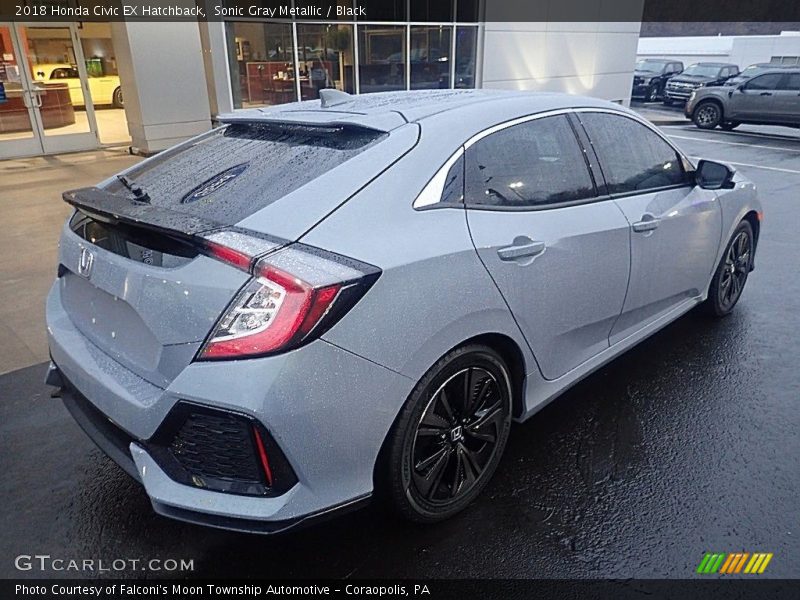  2018 Civic EX Hatchback Sonic Gray Metallic