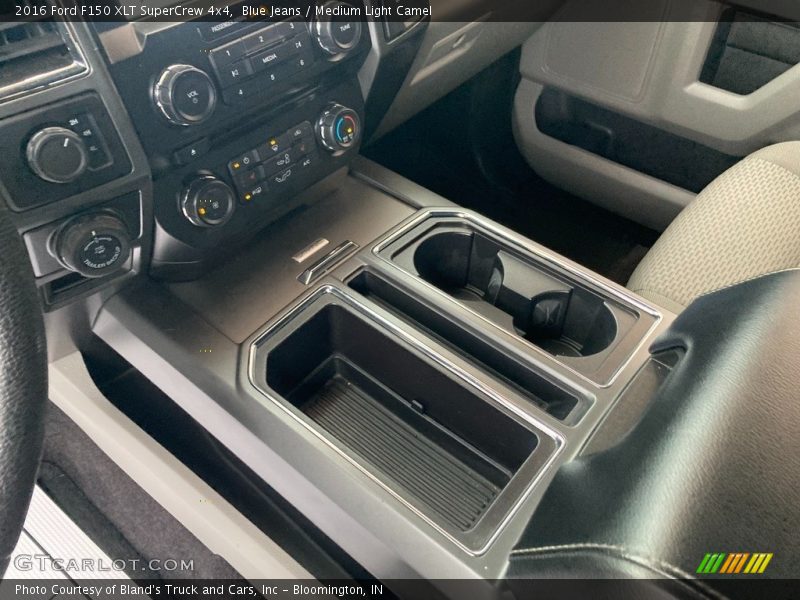 Blue Jeans / Medium Light Camel 2016 Ford F150 XLT SuperCrew 4x4