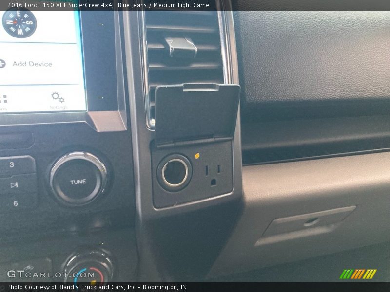 Blue Jeans / Medium Light Camel 2016 Ford F150 XLT SuperCrew 4x4