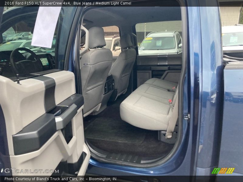Blue Jeans / Medium Light Camel 2016 Ford F150 XLT SuperCrew 4x4
