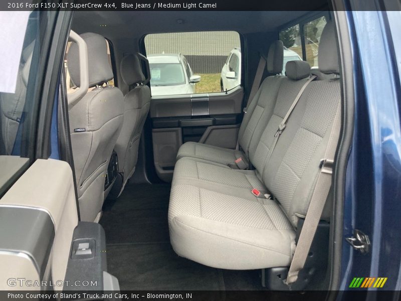 Blue Jeans / Medium Light Camel 2016 Ford F150 XLT SuperCrew 4x4