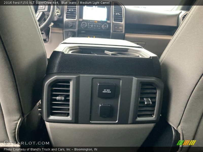 Blue Jeans / Medium Light Camel 2016 Ford F150 XLT SuperCrew 4x4