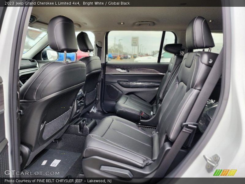Bright White / Global Black 2023 Jeep Grand Cherokee L Limited 4x4